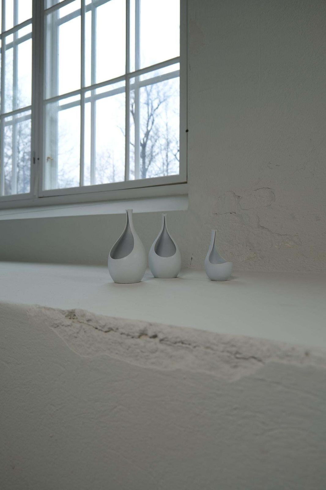 photo furniture Midcentury Ceramic Collection Of "Pungo" Vases Stig Lindberg Gustavsberg, 1950s