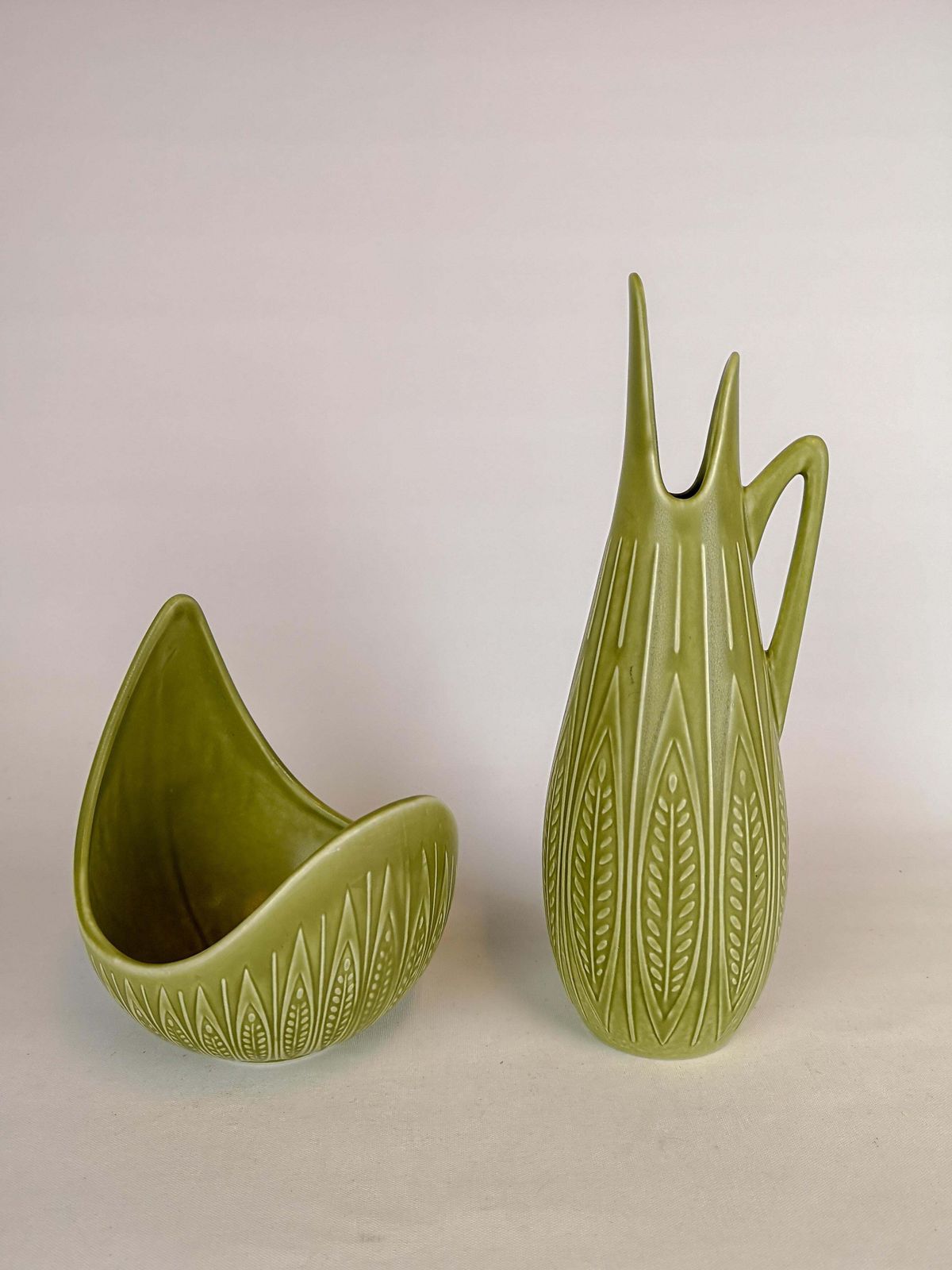 Midcentury Modern Ceramic Bowl And Vase "Rialto" By Gunnar Nylund For Rörstrand photo furniture