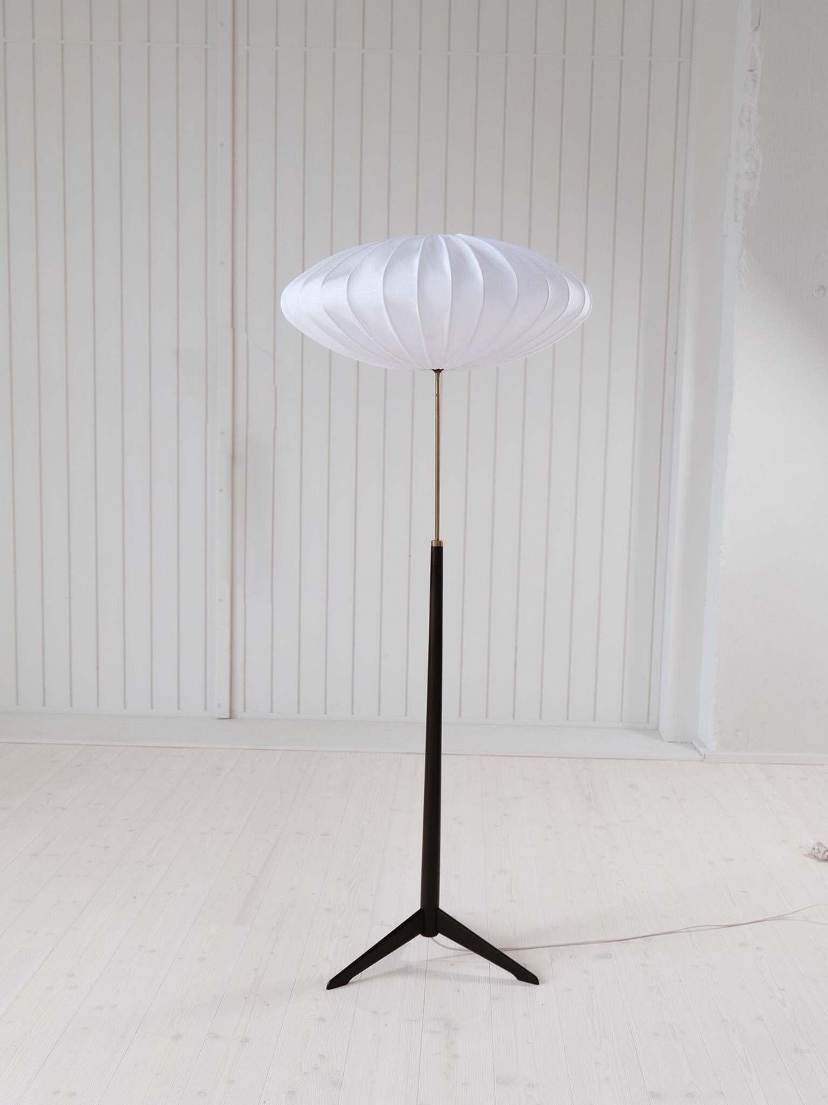 Midcentury Modern Floor Lamp, Model G 34, Bergboms, Sweden, 1960s photo for sale