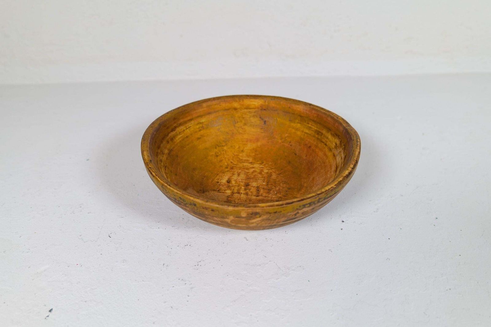 Home Decor Swedish Folk Art, Unique 19th Century Farmers Bowls Set Of 2 photo