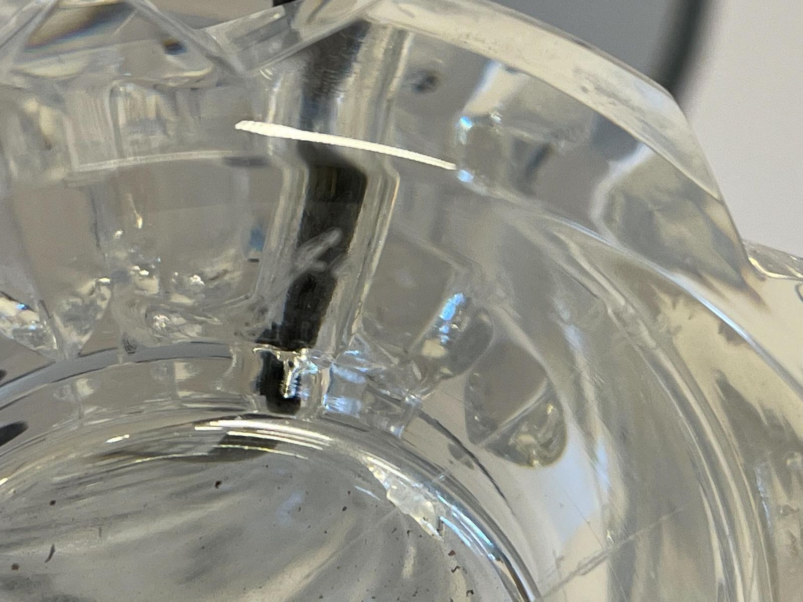 photo vinterior Midcentury Pair Of Crystal Lamps By Carl Fagerlund For Orrefors Sweden, 1970s