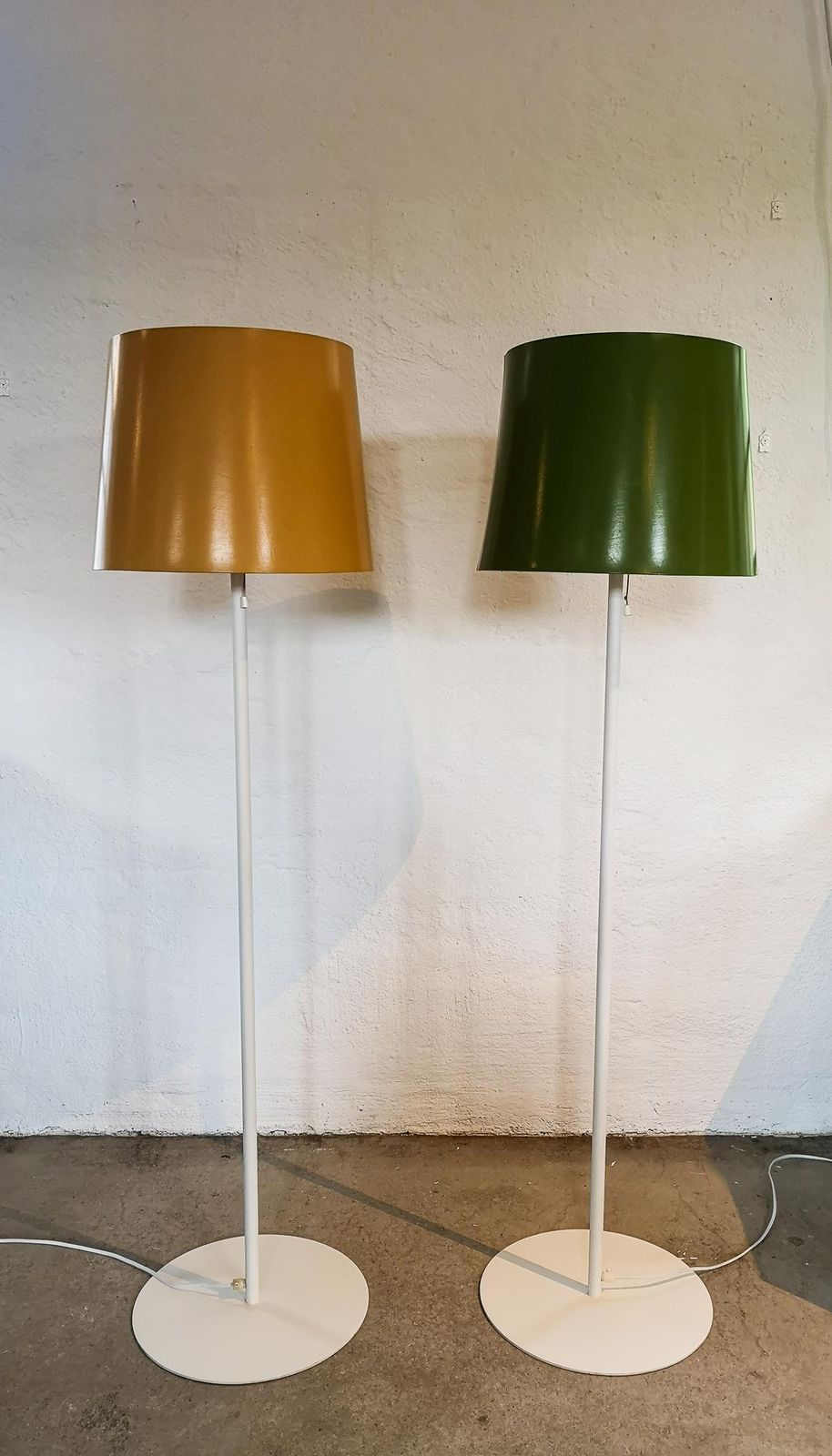 Scandinavian Pair Of Floor Lamps Luxus, Sweden, 1970s photo for sale