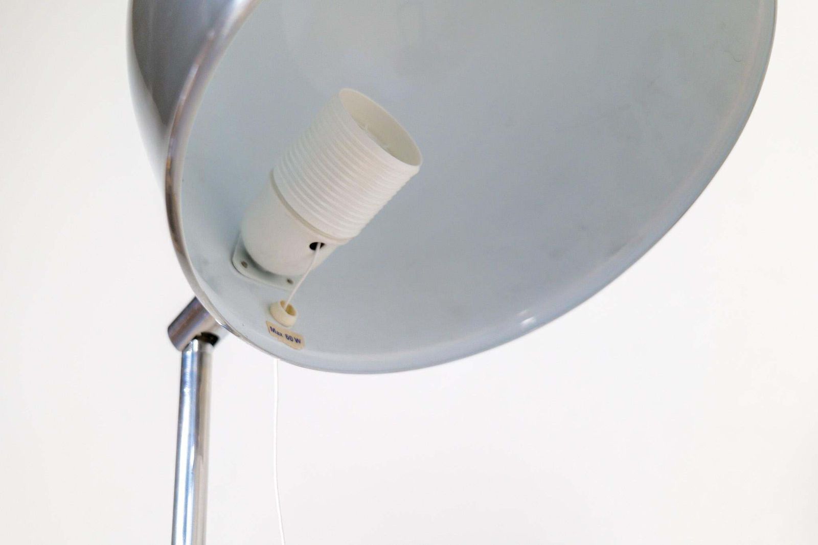 photo for sale Midcentury Modern Floor Lamp In Chrome, Model G 075, Bergboms, Sweden, 1960s