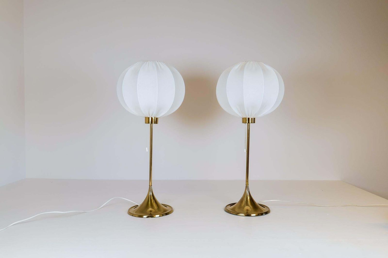 Midcentury Pair Of Bergboms B 024 Table Lamps, 1960s, Sweden photo 3292.0