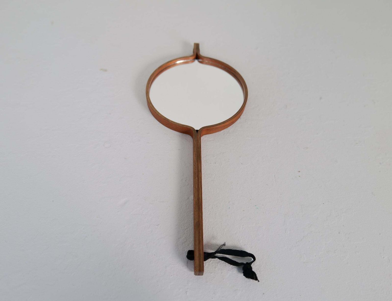 Midcentury Modern Hans Agne Jakobsson Hand Mirror, Sweden photo 1197.0
