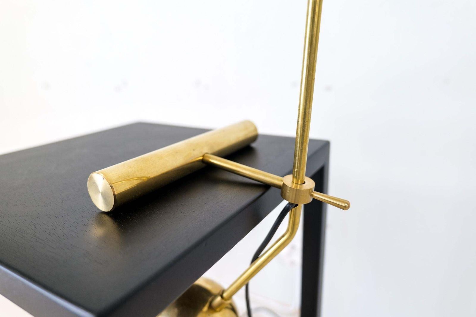 Italian Modern Table Lamp Brass And Metal, Stilnovo Style photo 2351.0