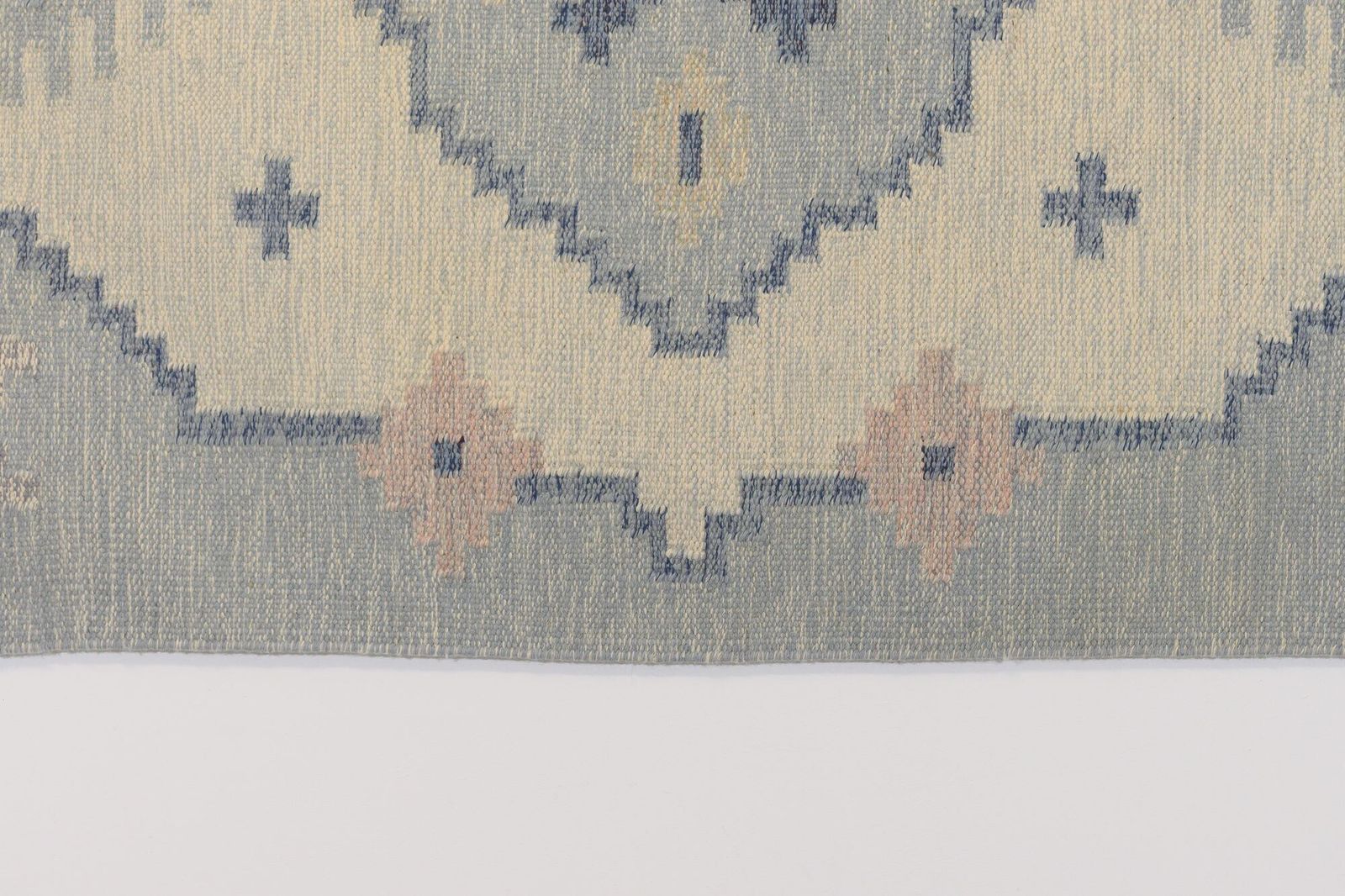 Swedish Kilim Signed E.S, 1960s photo 1180.0