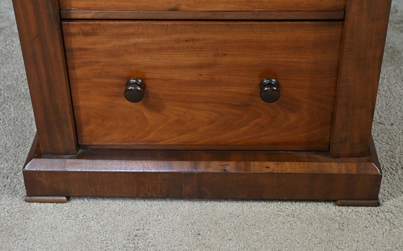 2910.0 Small Wellington Mahogany Secretary, Victorian Period, England – Part 2 Of The 19th Century photo
