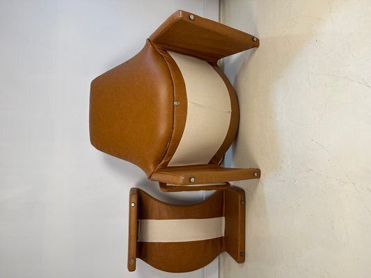 Set Of P60 Lounge Chair And Ottoman Attributed To Vittorio Introini photo 2260.0