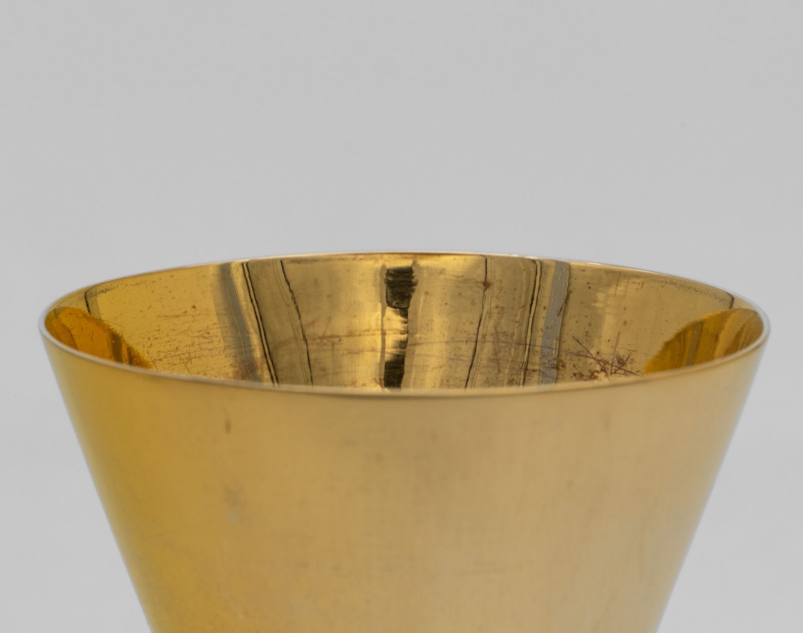 photo furniture Gothic Revival Sterling Silver Gilt & Stone Set Chalice By Carl Krall London 1892