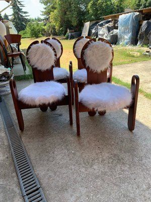 photo furniture Vintage Dining Chairs By Szedleczky, 1970s, Set Of 4