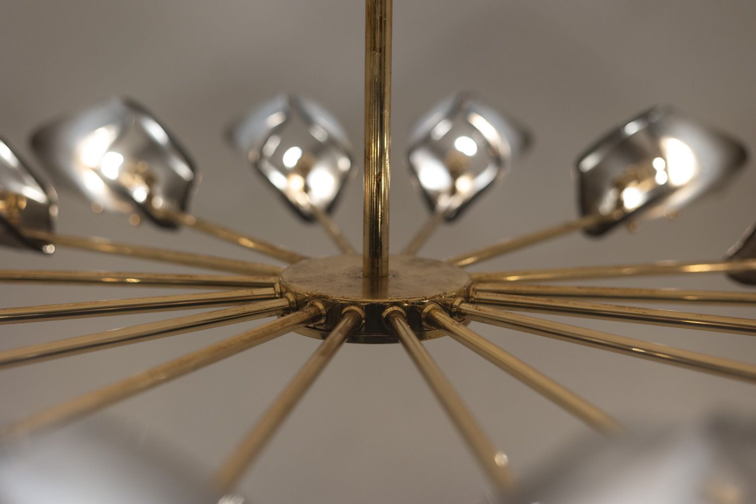 Simone Malachin. Murano Glass “Star” Chandelier. Contemporary. photo vintage