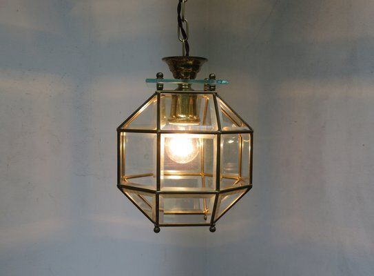 Art Nouveau Octagon Ceiling Light In The Style Of Adolf Loos photo 2147.95