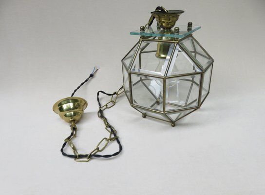 Lighting Art Nouveau Octagon Ceiling Light In The Style Of Adolf Loos photo