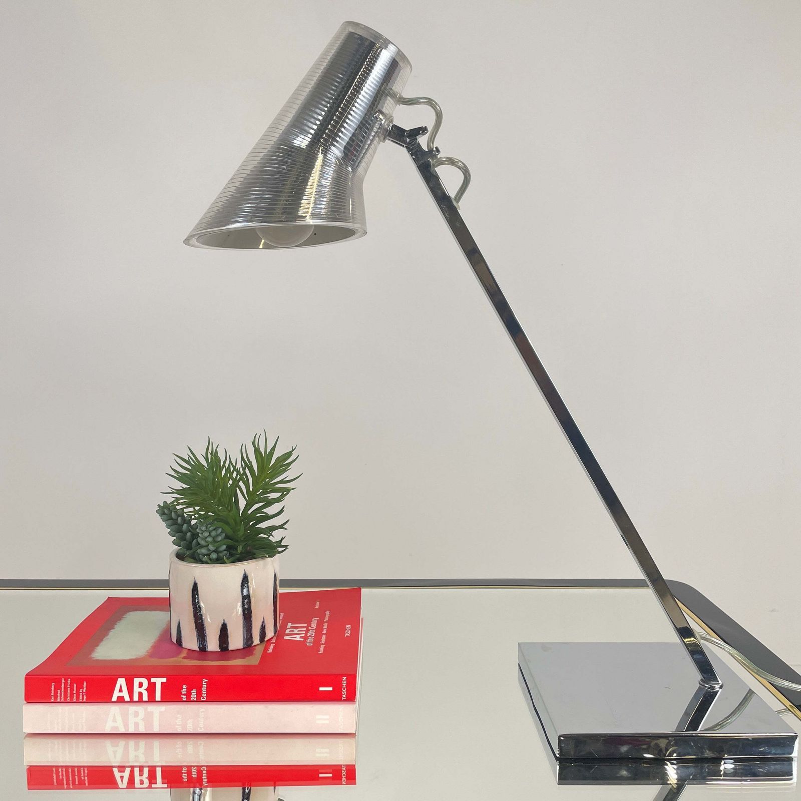 Kelvin T Flos Desk Lamps X 2   Designed By Antonio Citterio 21st Century photo furniture