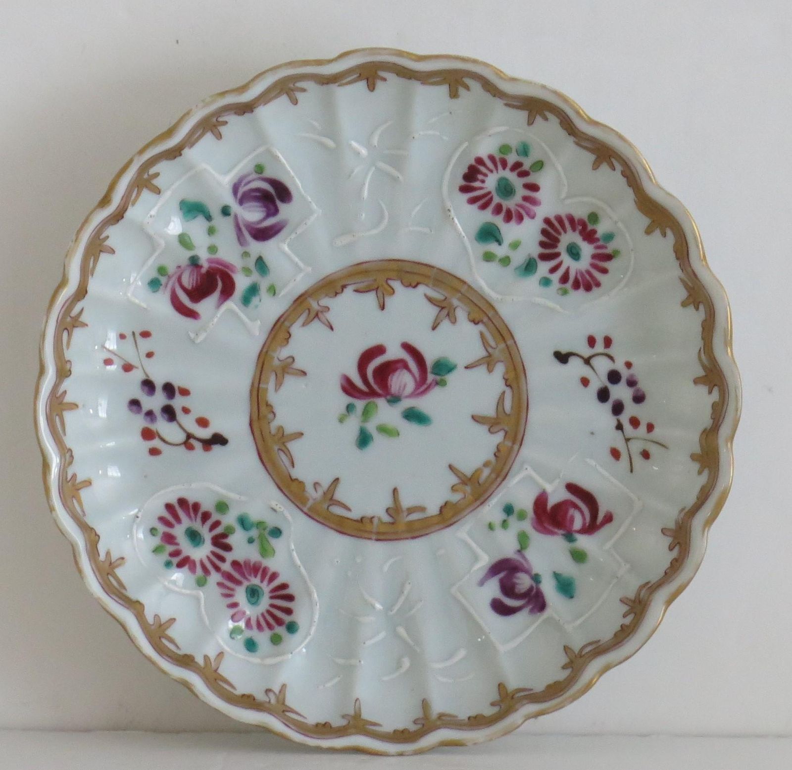photo for sale Samson Porcelain Armorial Cup And Saucer In Chinese Taste, Paris, Circa 1870