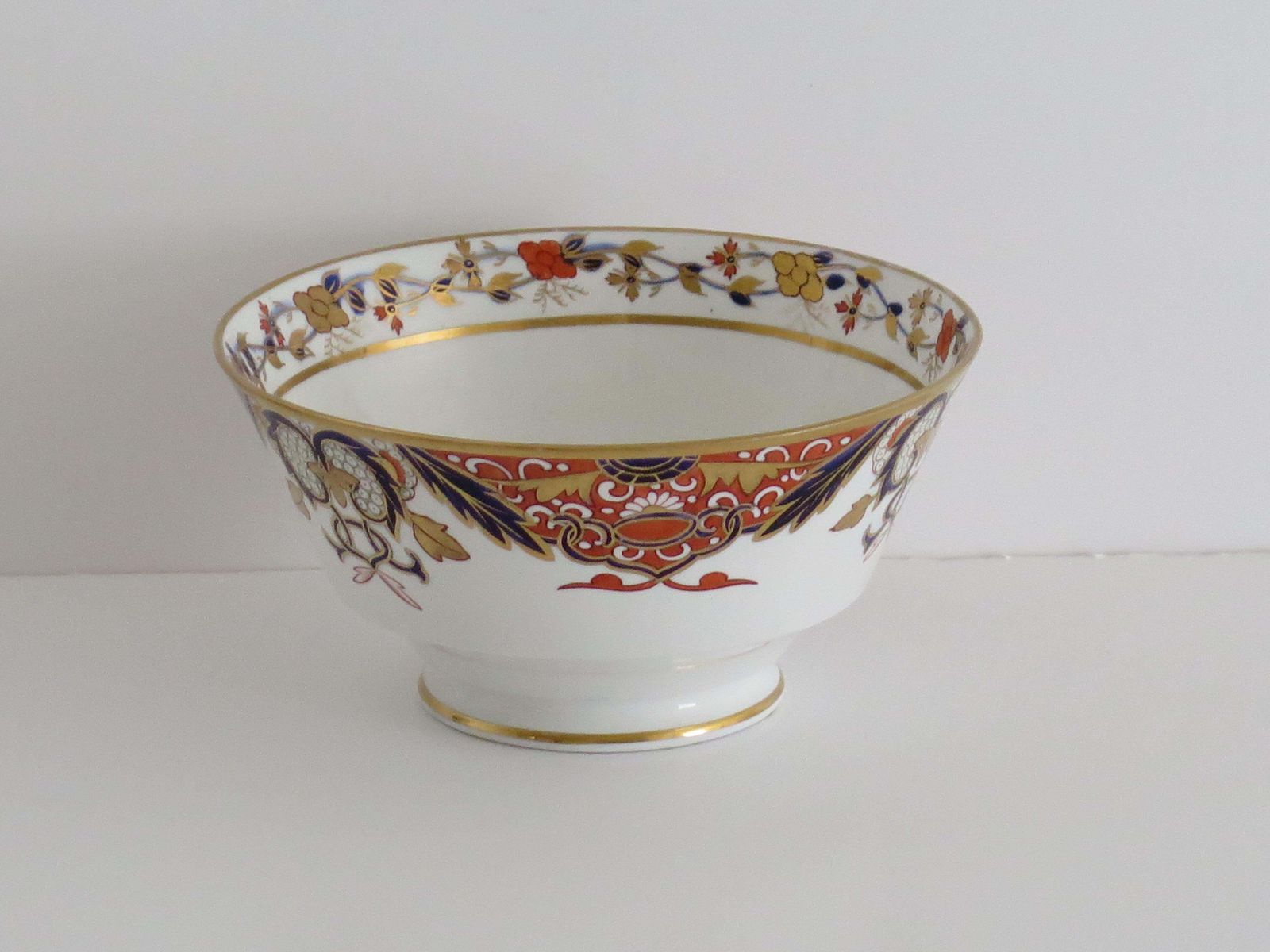 Early 19th Century Spode Porcelain Slop Bowl In Japan Ptn 1946, Circa 1810 photo buy