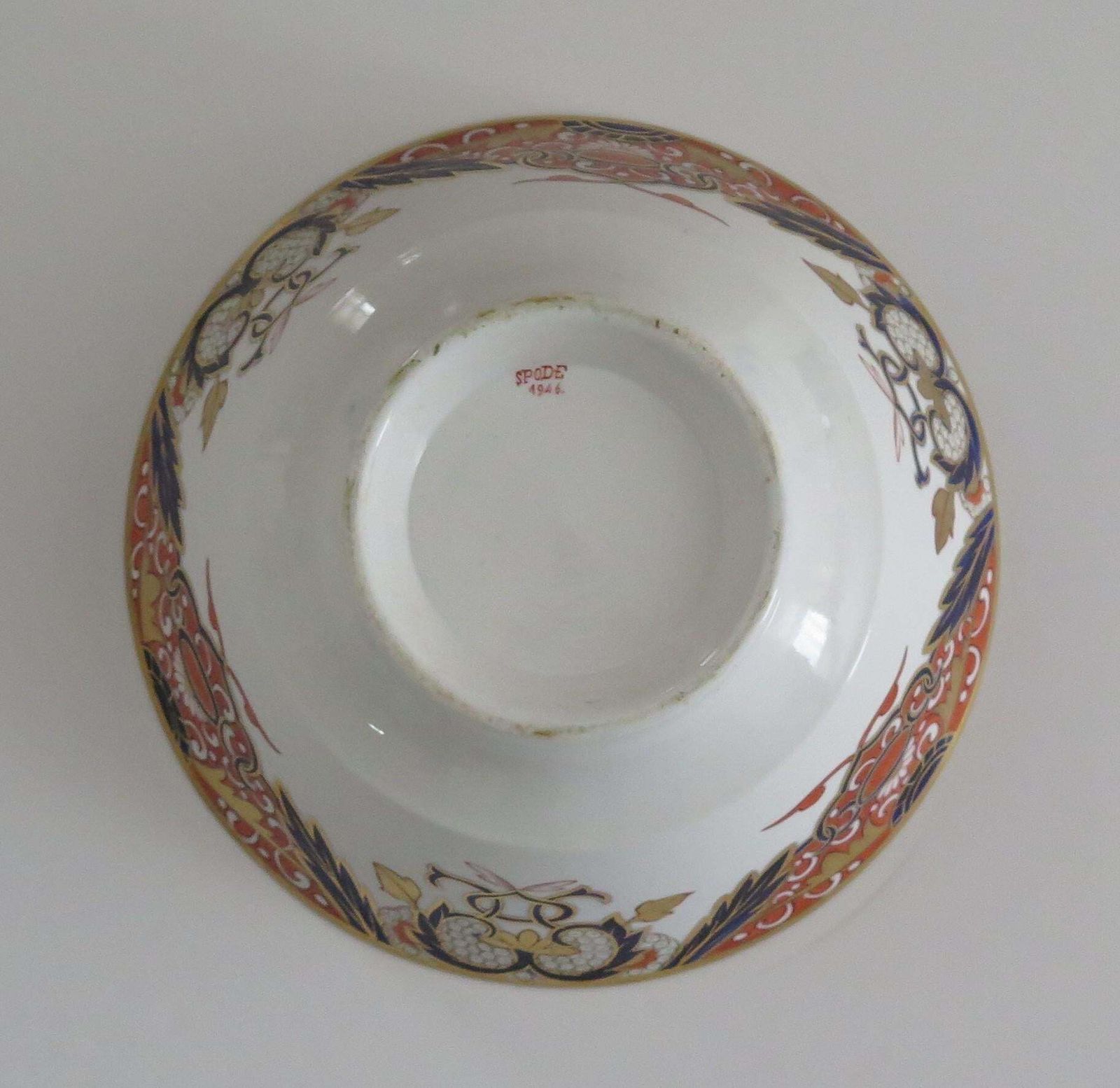 Home Decor Early 19th Century Spode Porcelain Slop Bowl In Japan Ptn 1946, Circa 1810 photo