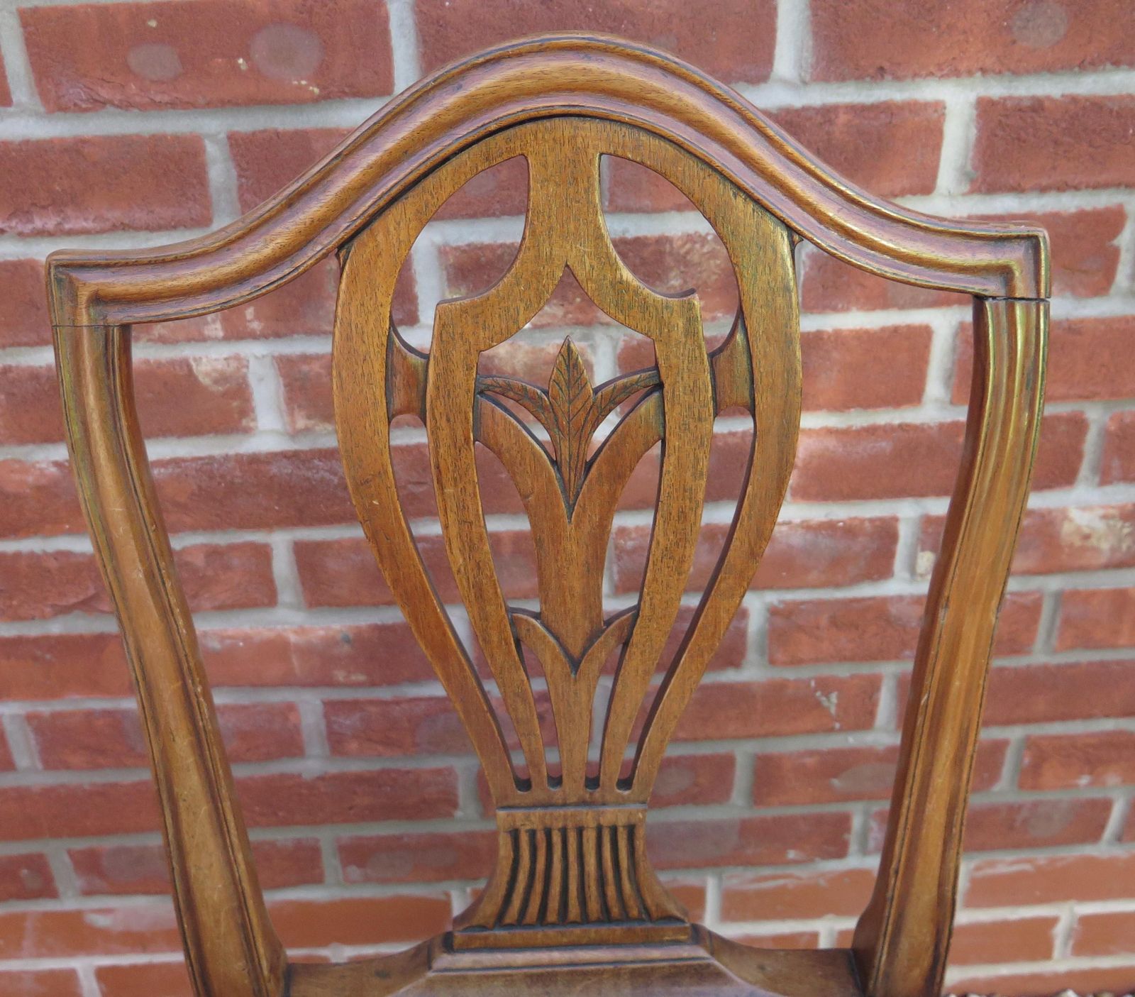 18th Century Hepplewhite Period Side Chair In Walnut, English Circa 1785 photo Furniture