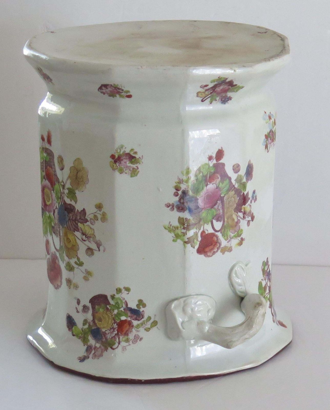 photo for sale Rare Georgian Masons Ironstone Large Wine Cooler Or Ice Pail, English Circa 1818