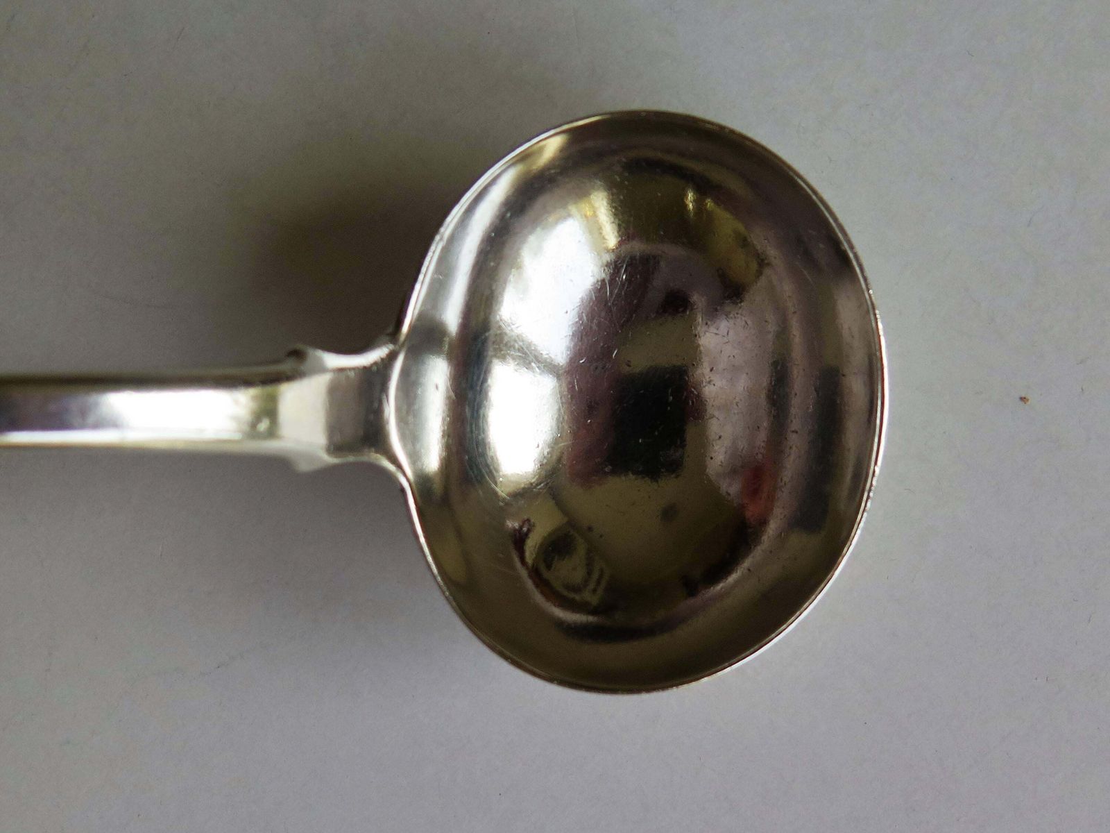 London 1838 Sterling Silver Sauce Ladle Or Fiddle Back Spoon By Charles Boyton photo vinterior