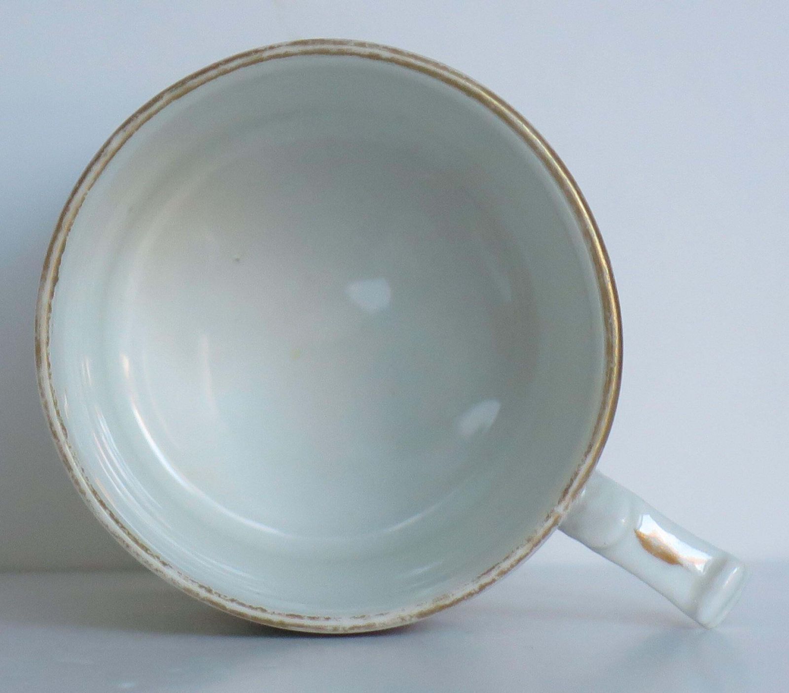 Georgian Derby Coffee Can Hand Painted Roses By John Stanesby, Ca. 1810 photo vinterior