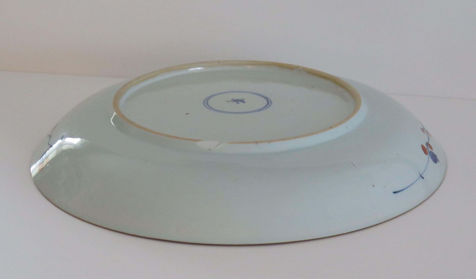 Chinese Kangxi Mark & Period Very Large Imari Dish Or Plate Porcelain, Ca 1710 photo buy