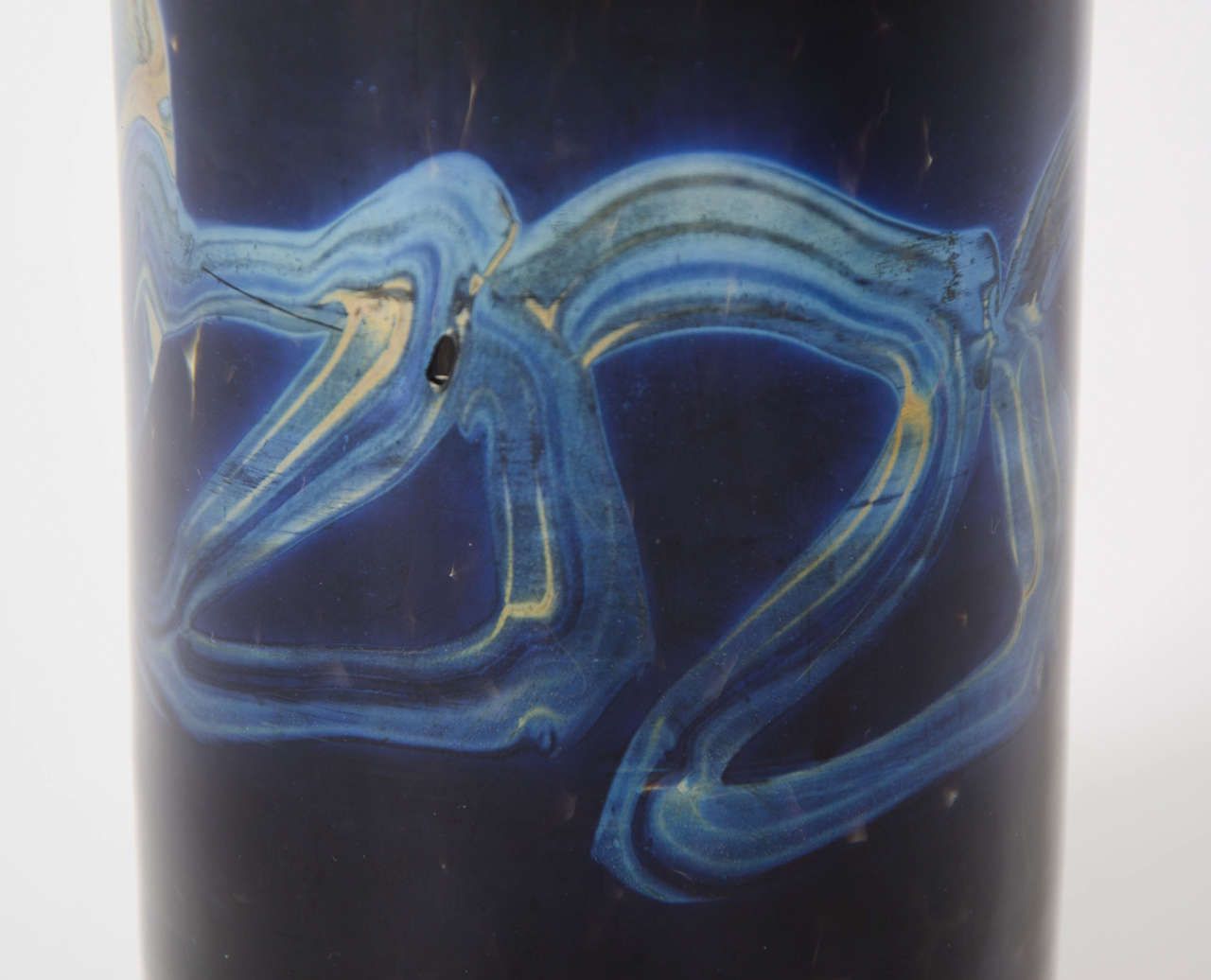 Murano Glass Vase By Venini And Co Italian,  Mid Century Circa 1940 photo 245.0