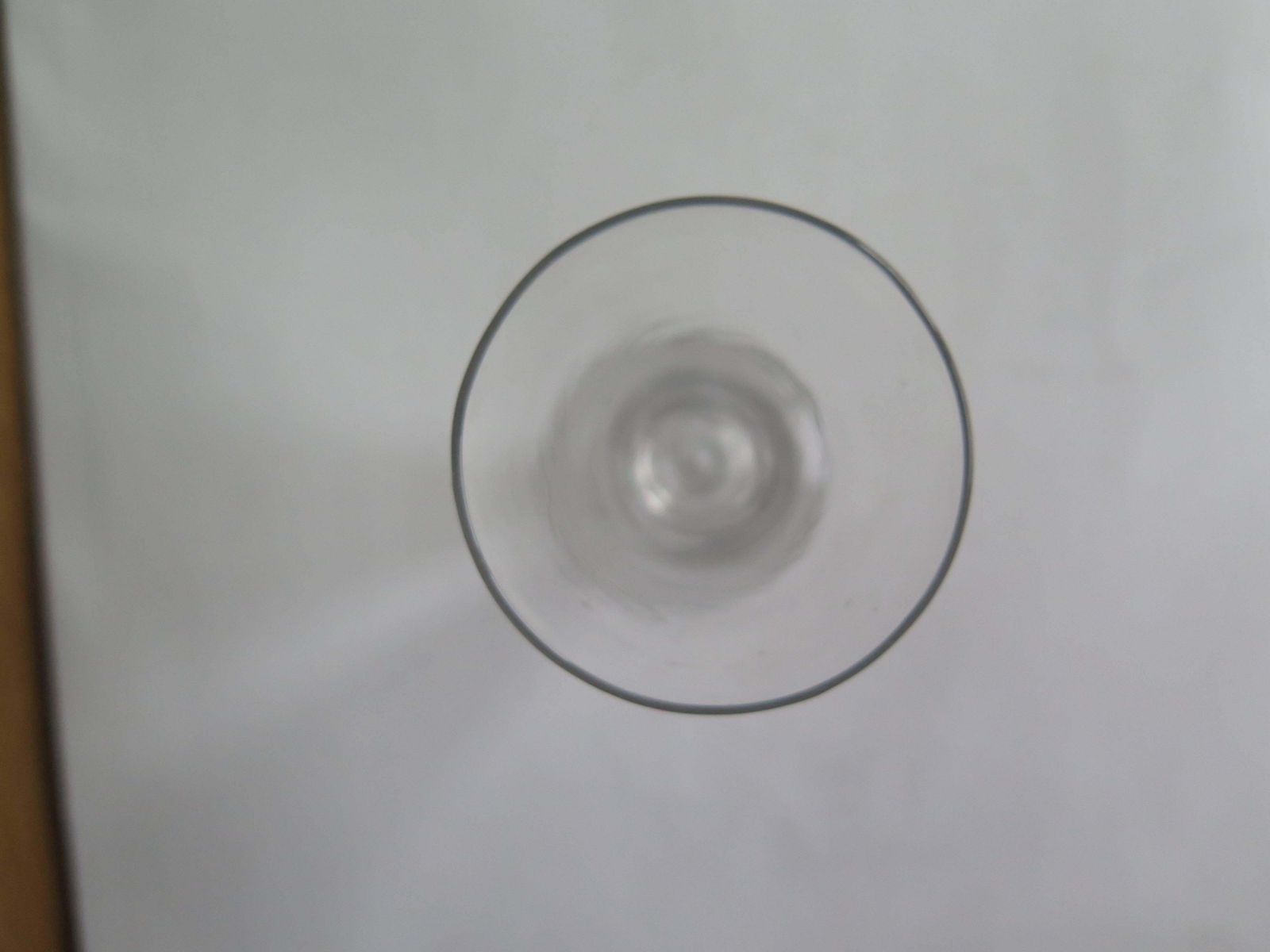 Georgian Ale Or Wine Drinking Glass Hand Blown Cotton Twist Stem, English C 1765 photo buy