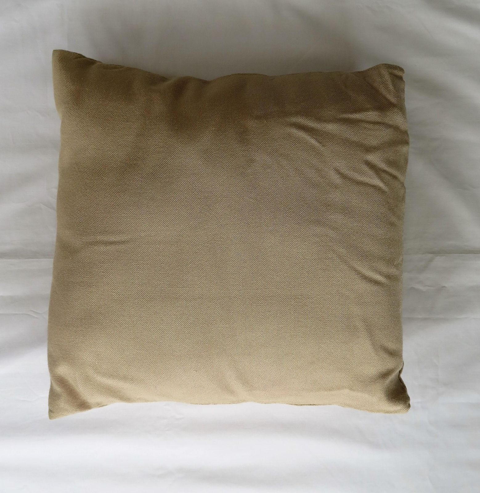photo vinterior Hand Embroidered Cushion Or Pillow, English Circa 1940s