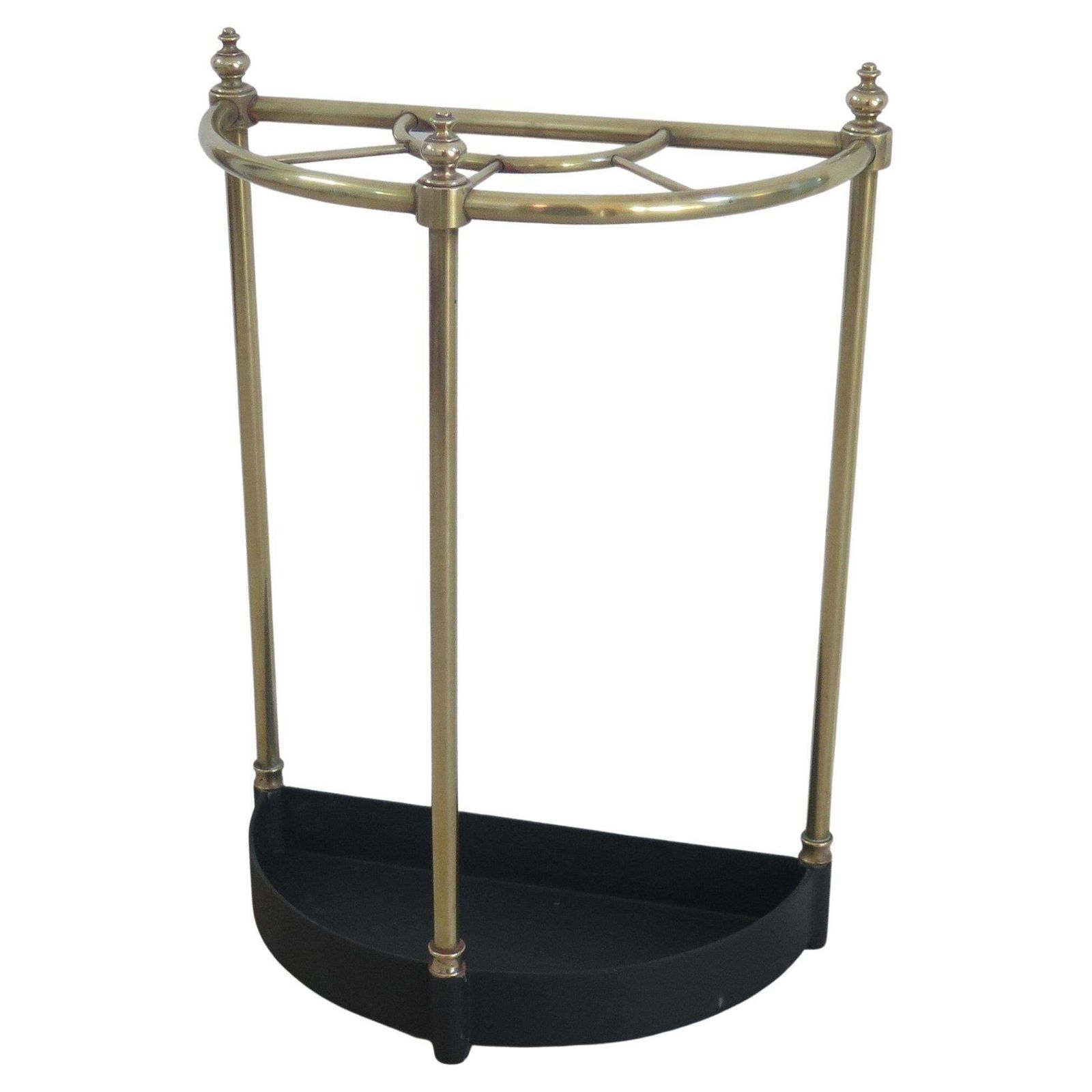 Victorian Brass Stick Or Umbrella Stand, English Circa 1880