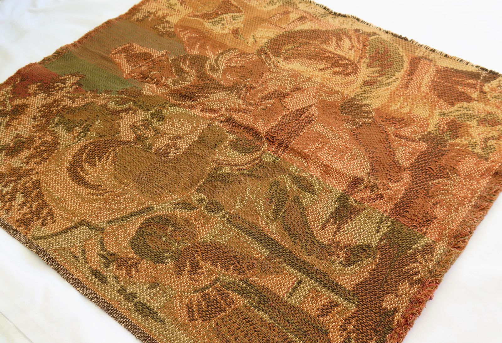 229.0 Tapestry Woven Panel Of Figure Group Aubusson Style, French Circa 1930 photo