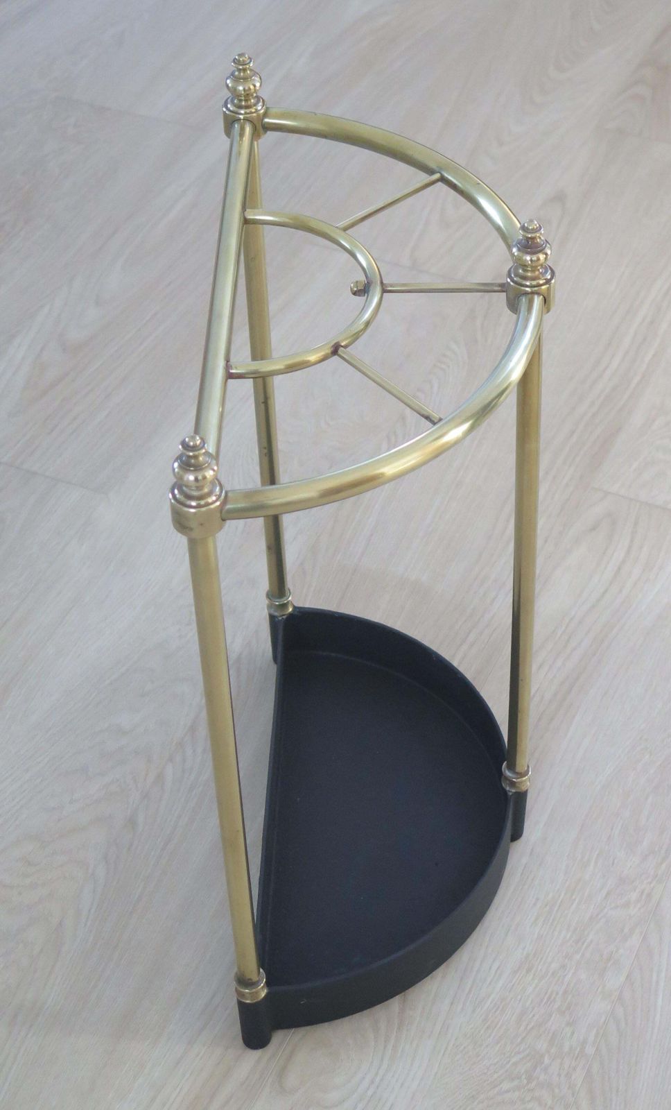 Victorian Brass Stick Or Umbrella Stand, English Circa 1880 photo buy