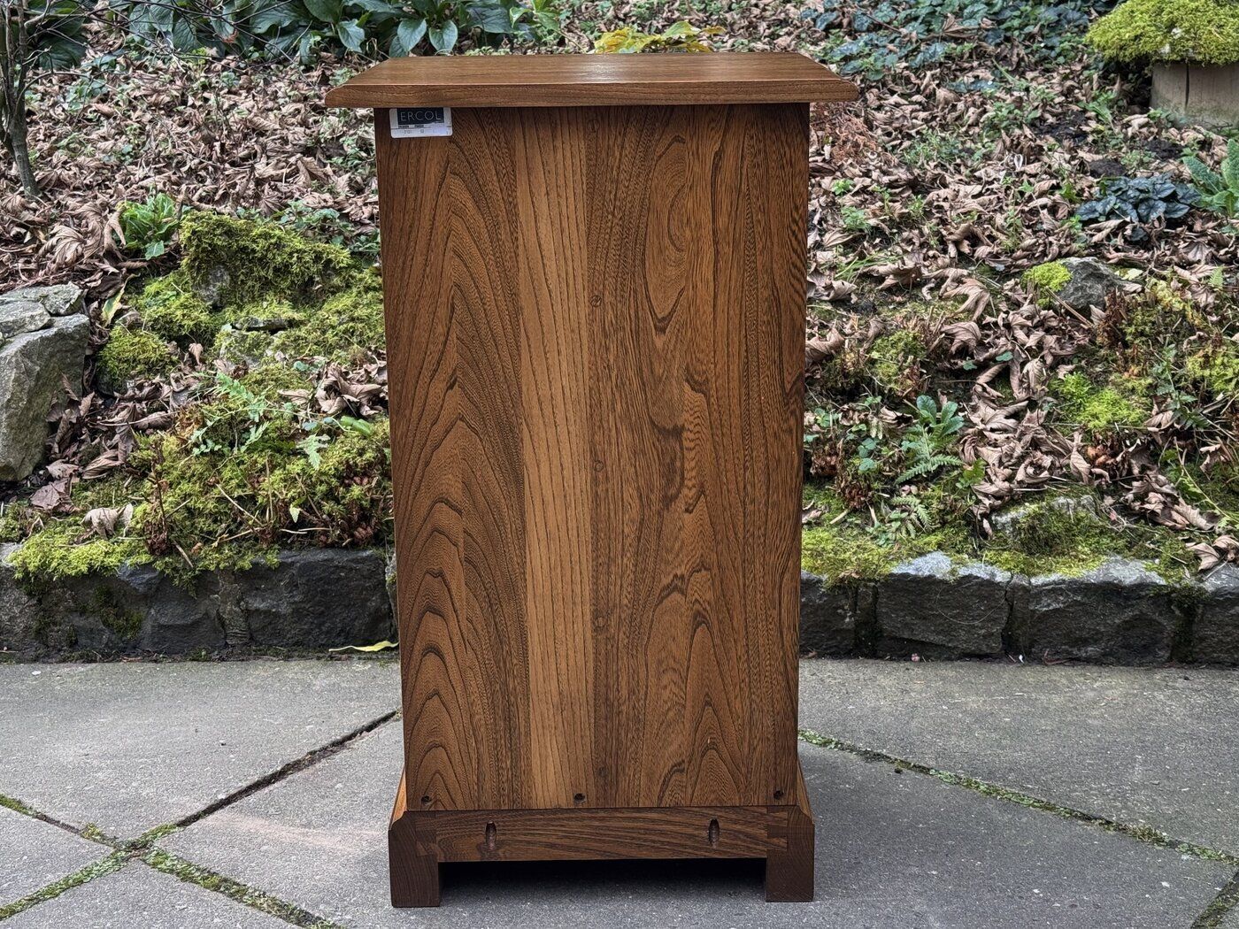 An Ercol Golden Dawn Elm Cd Storage / Display Cabinet / Shelves / Unit photo 395.0