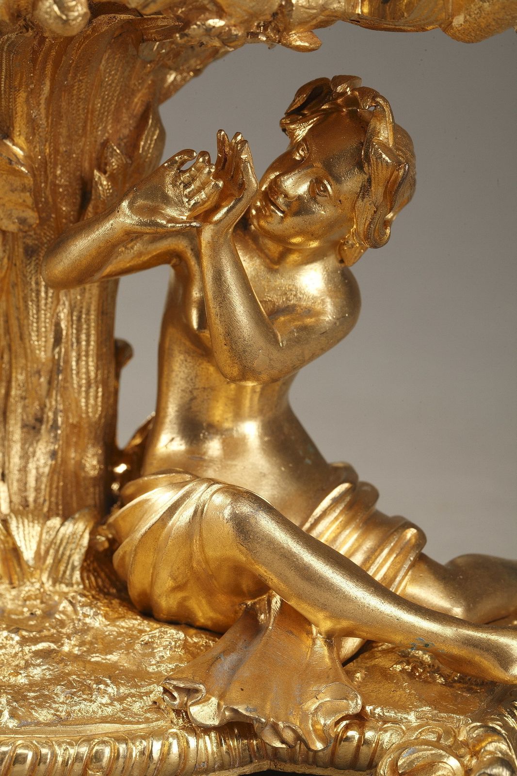 Jardinière en porcelaine à fond vert montée en bronze doré, Napoléon III photo vinterior