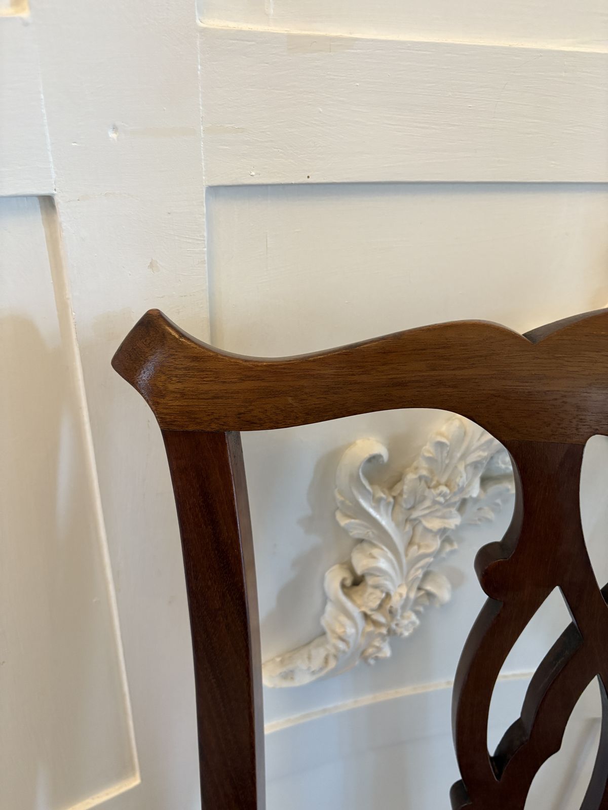 4125.0 Set Of 8 Antique Early 20th Century Quality Mahogany Dining Chairs photo