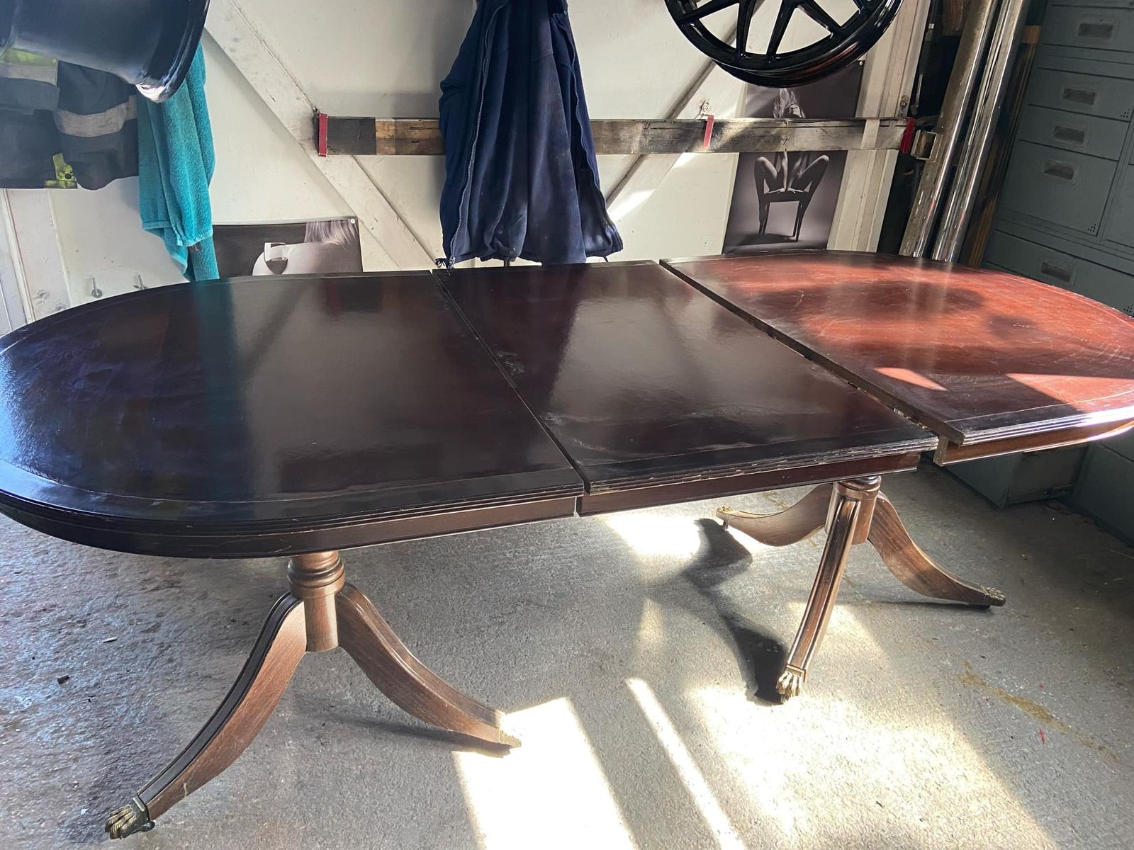 Old Large Extendable Table