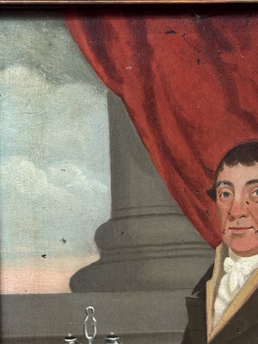 550.0 19c Constable Of Chester Castle Circa 1817  'Matthew Hudson' Oil Painting photo