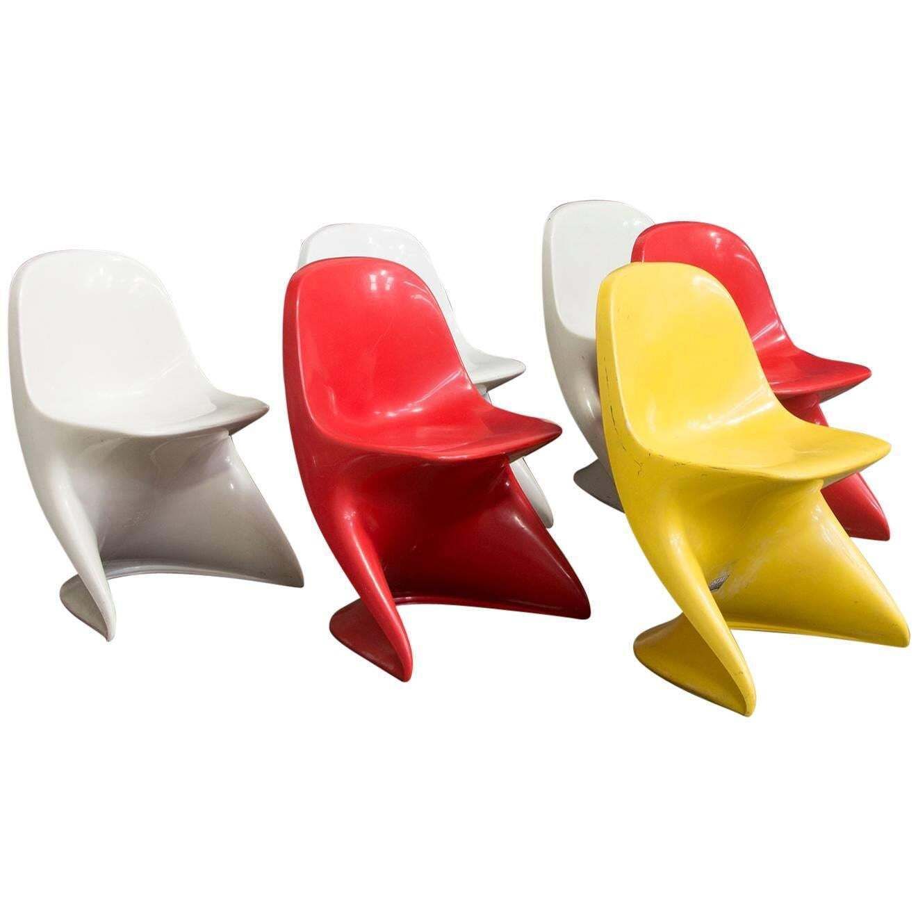 1977 Alexander Begge For Casala, Germany, Casalino Child Chairs