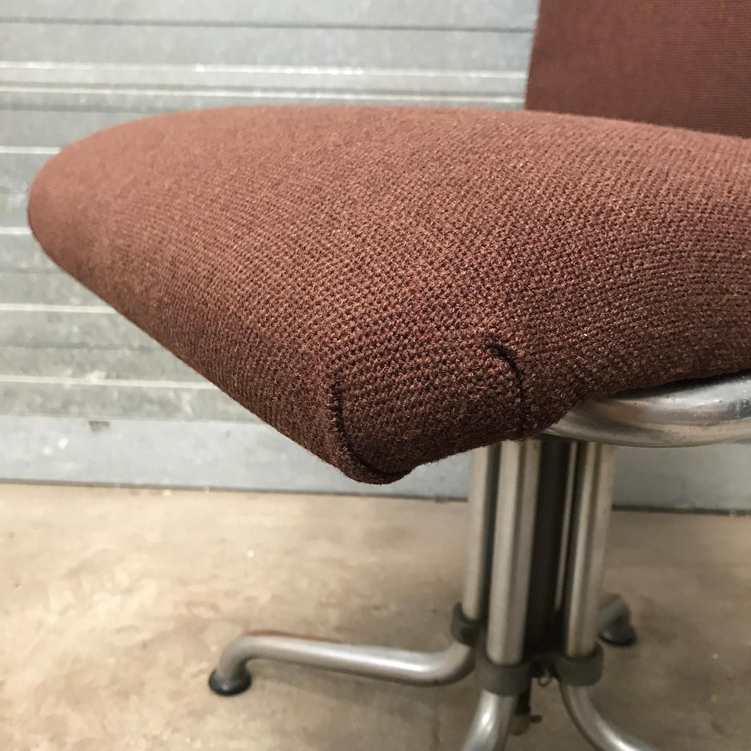 photo vintage 1935, W.H. Gispen By Gispen Culemborg, Office Chair 356, Spear Bakelite Armrests
