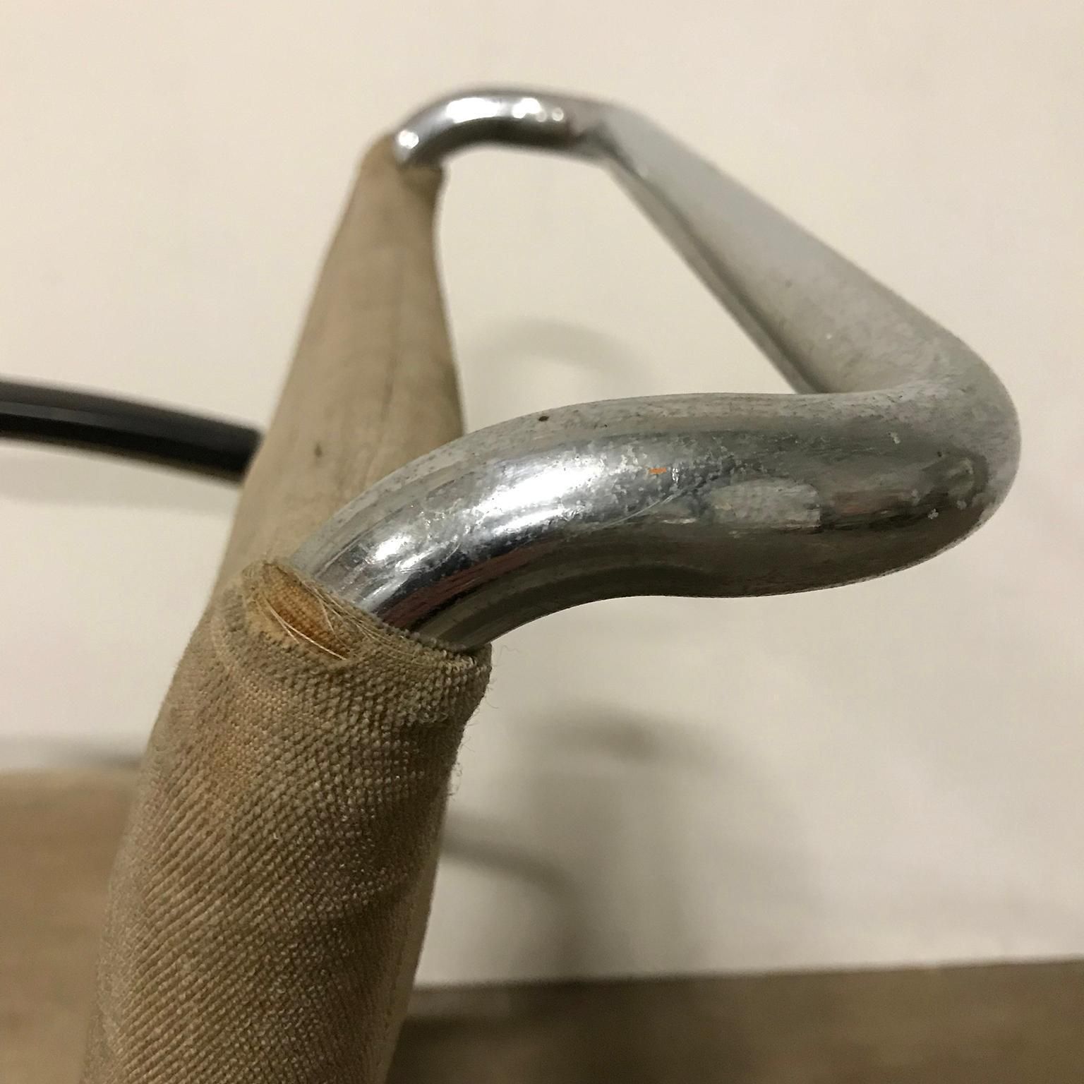 photo buy 1930, W.H. Gispen, Original Very Early 204 Chair With Horse Hair Filling