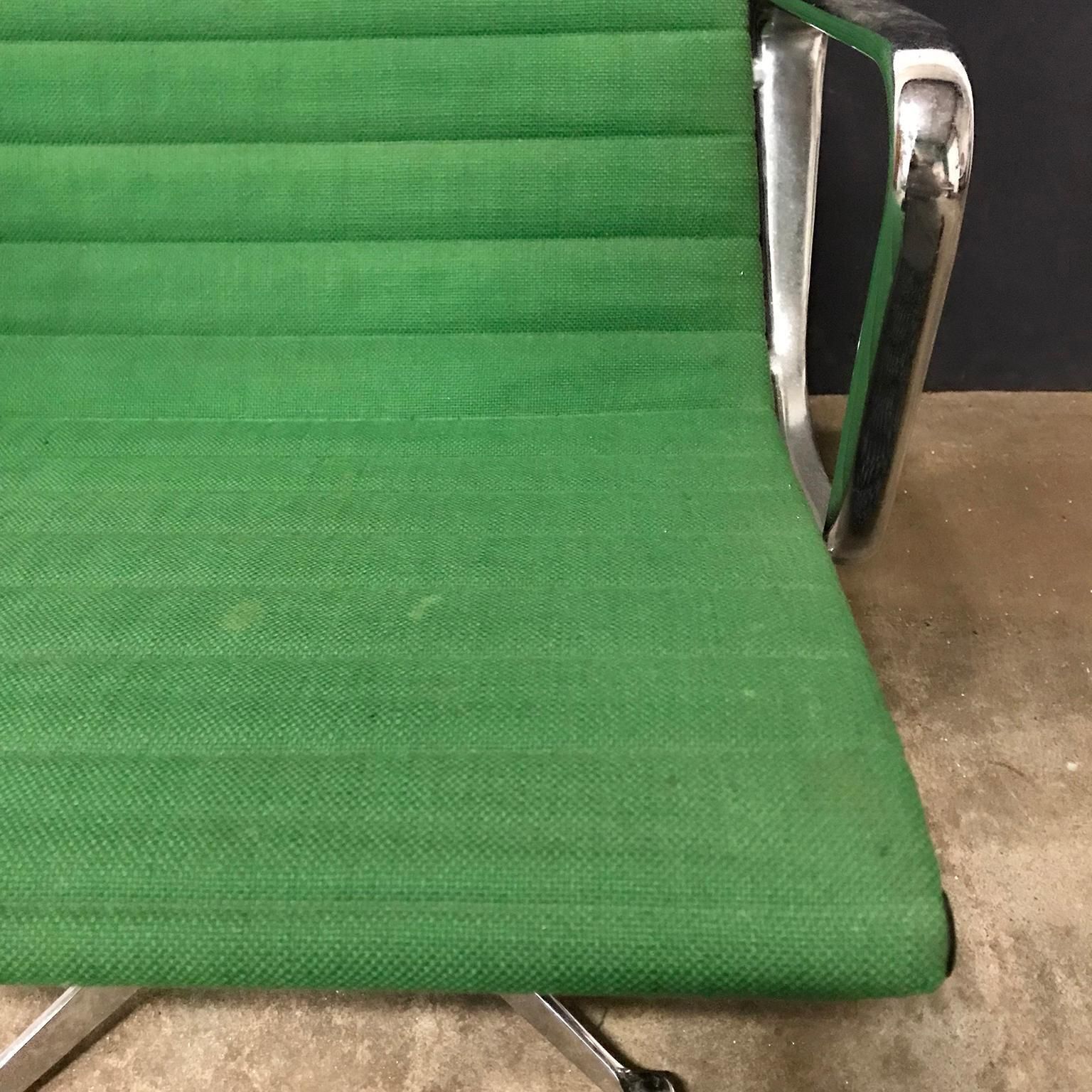 photo for sale 1958, Ray / Charles Eames; Miller, Ea 116, Flat Base Easy Chair In Apple Green