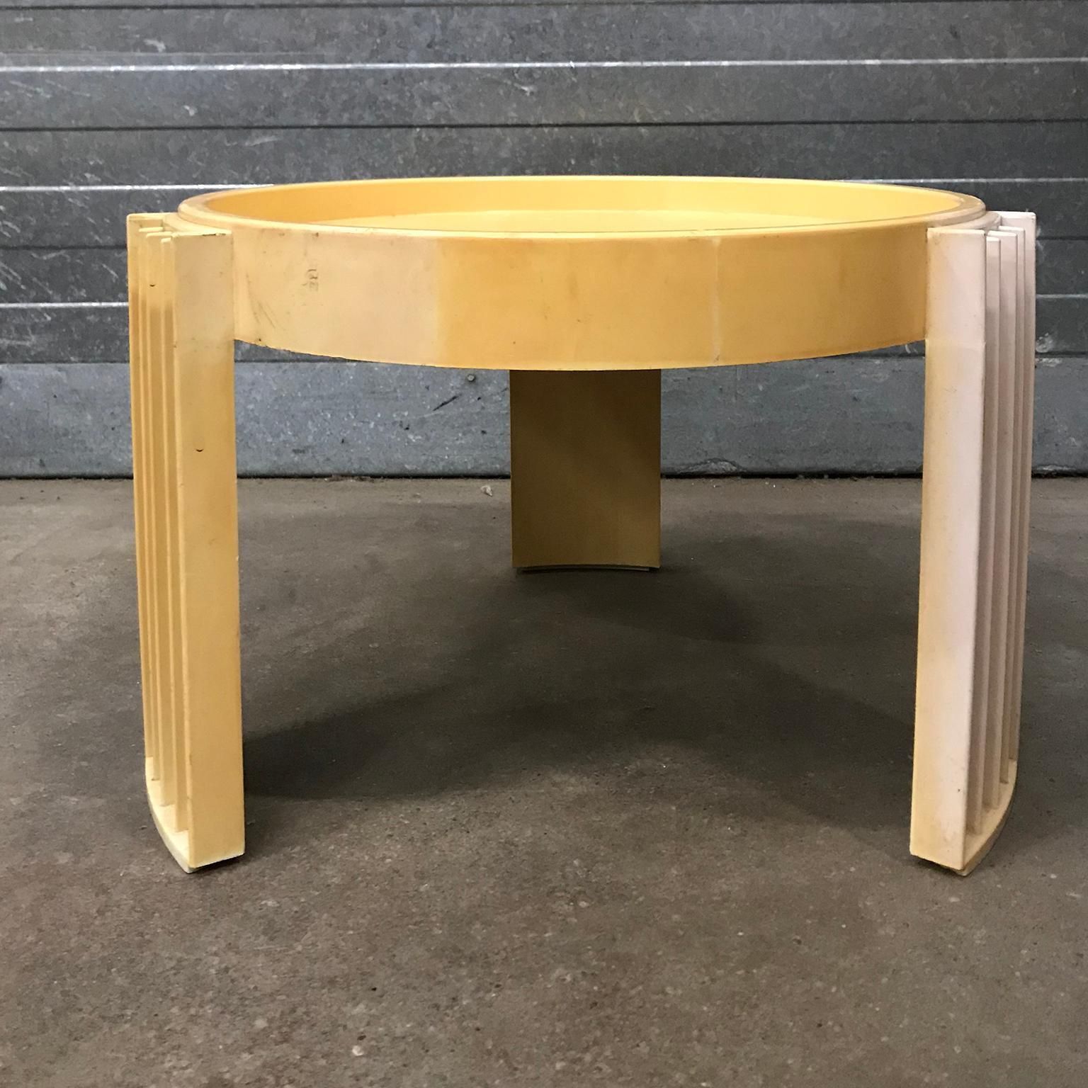 photo for sale 1967, Gianfranco Frattini For Cassina, 4 Pieces Of Marema Stacking Tables