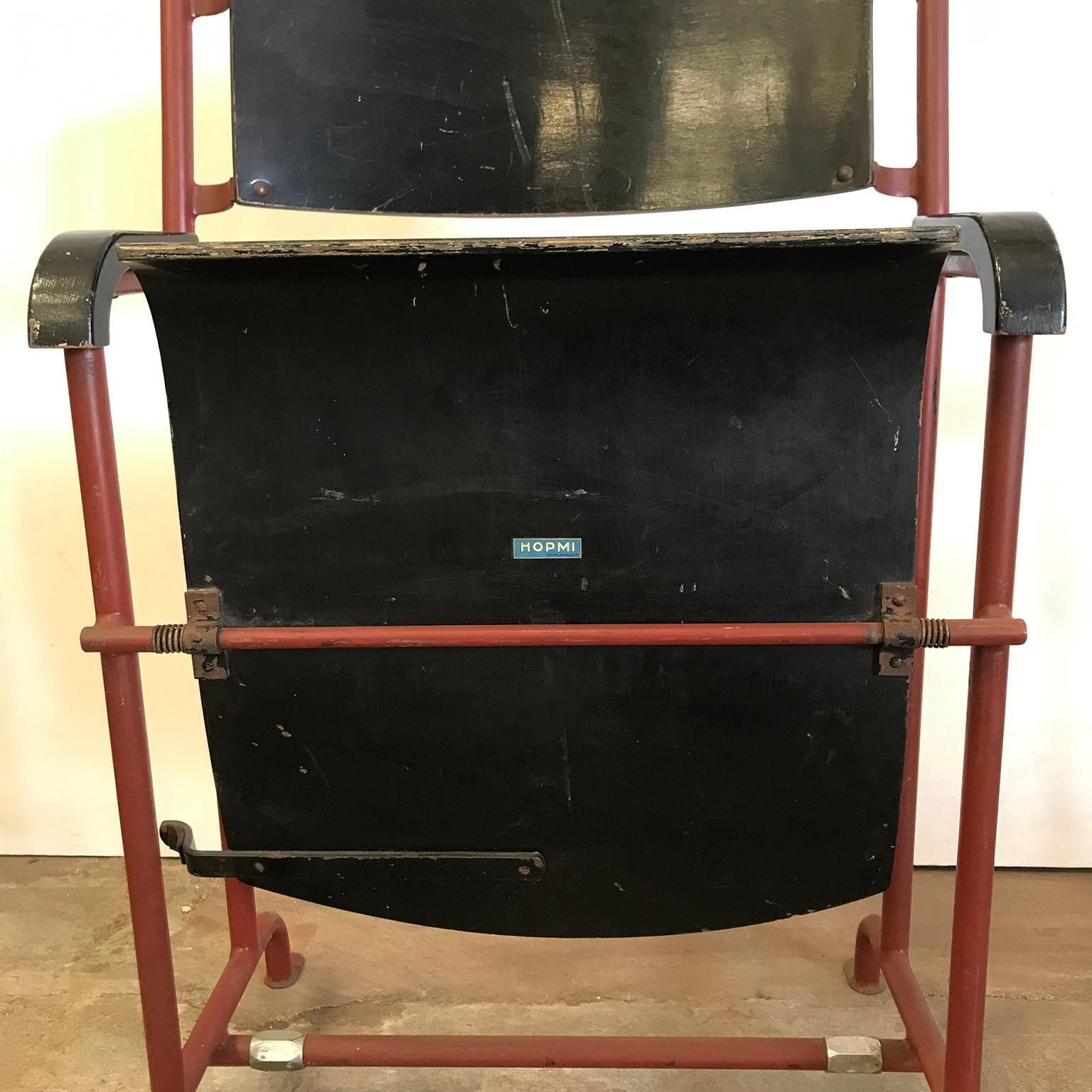 photo for sale 1932, Gerrit Rietveld / Ing. Mertens For Hopmi Factory, In Black Painted Plywood
