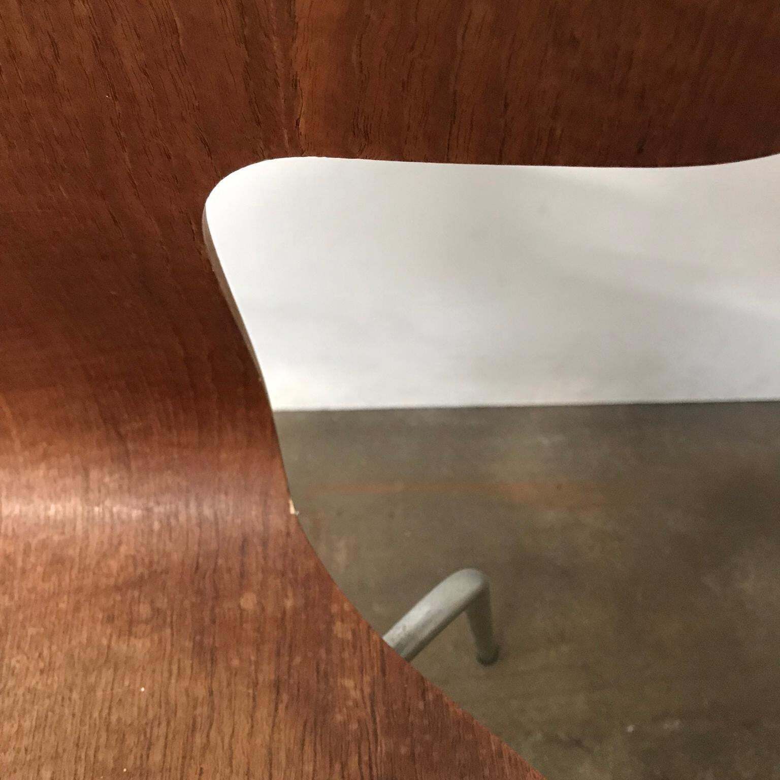 1955, Arne Jacobsen For Fritz Hansen, Original, Rare, Chair 3103 With Grey Base photo vintage