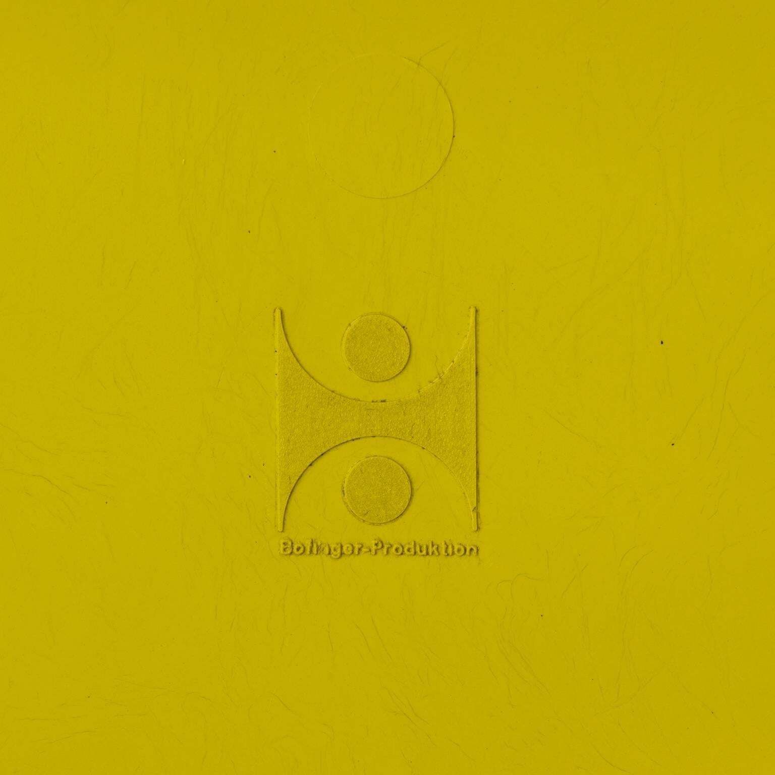 photo for sale Rare Plastic Organic Chair In Yellow, Circa 1970