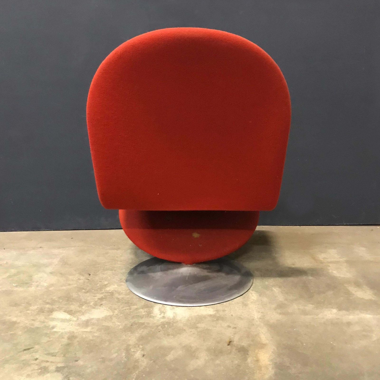 1973 Verner Panton, 1 2 3 Serie Easy Chair In Original First Fabric photo Furniture
