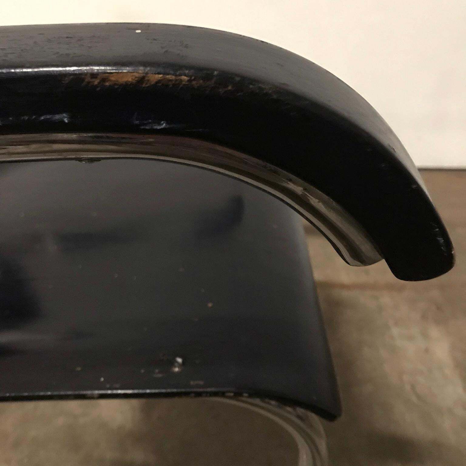 810.0 1931, Mart Stam For Thonet, Black Wooden S43f photo