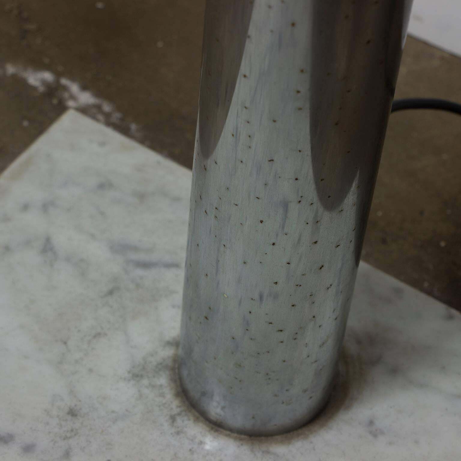 High Monumental Adjustable 1950s Or 1960s Floor Lamp, In  Angelo Leli Style photo vintage