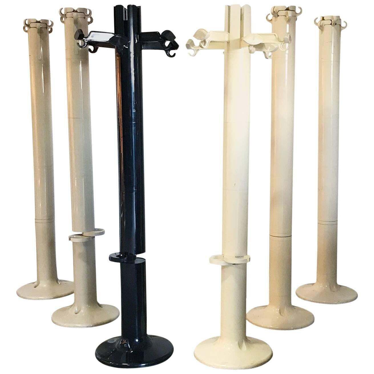 1972, Giancarlo Piretti For Castelli, Iconic "Planta" Abs Coat Stand